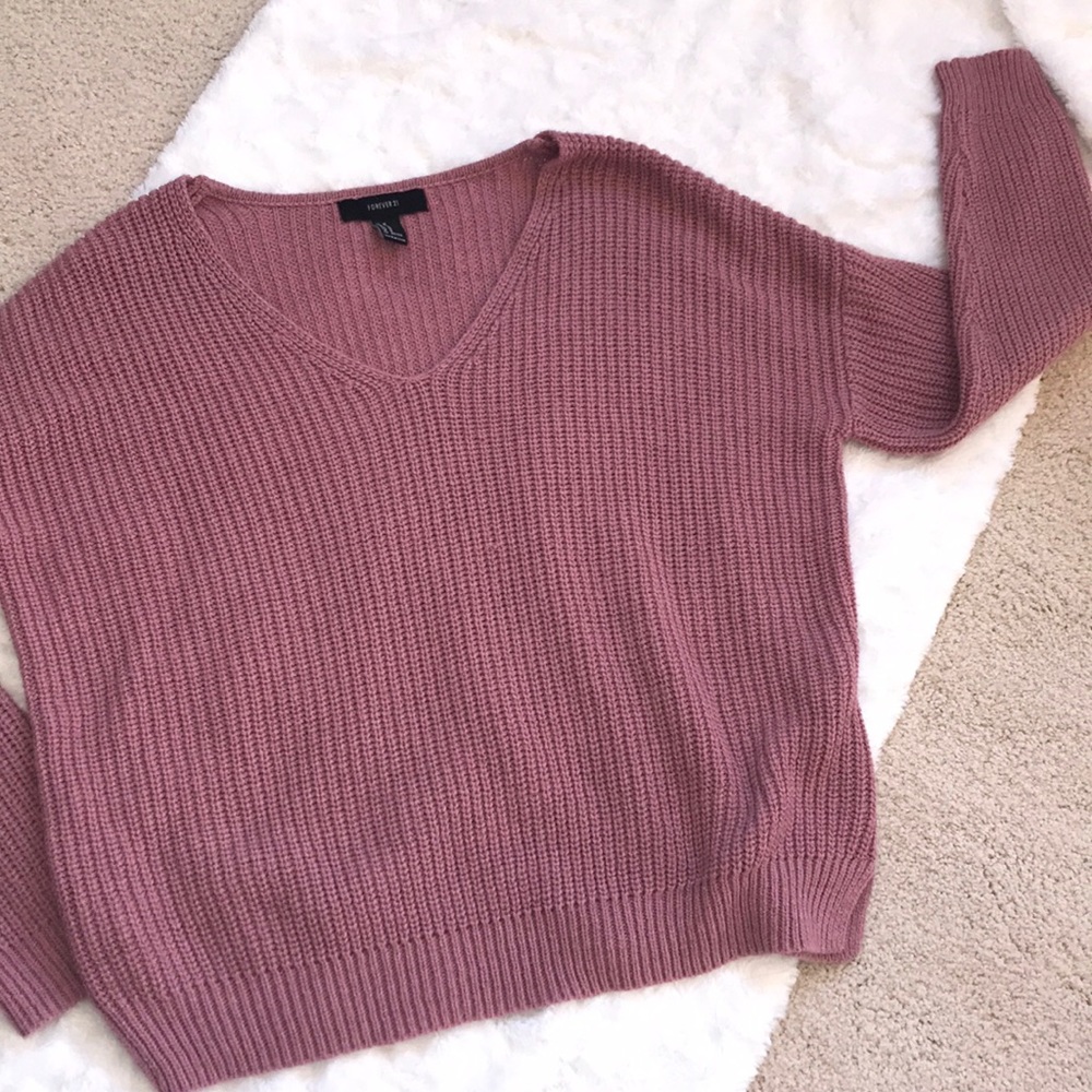 Mauve sweater